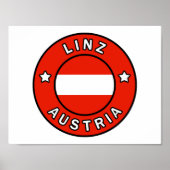 Linz Austria Poster (Voorkant)