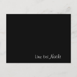 "Linz bei Nacht" grappige kaart