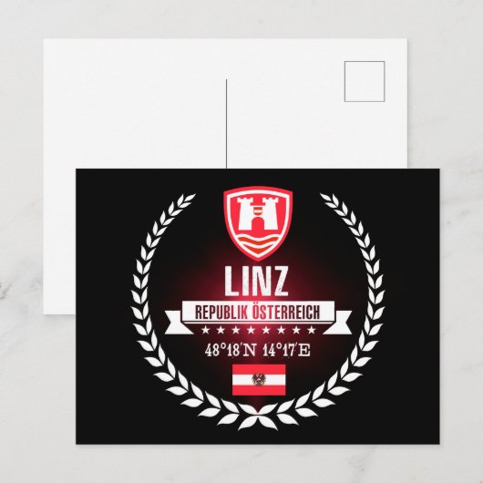 Linz Briefkaart (Voorkant / Achterkant)