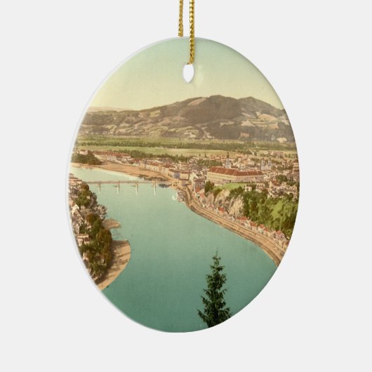 Linz in Oostenrijk Keramisch Ornament (Rechts)