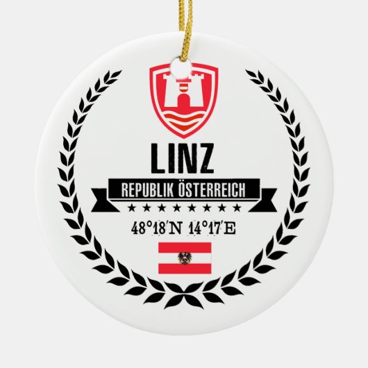 Linz Keramisch Ornament (Voorkant)