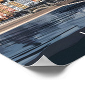 Linz Oostenrijk Beroemde Reisplaats Poster (Hoek)