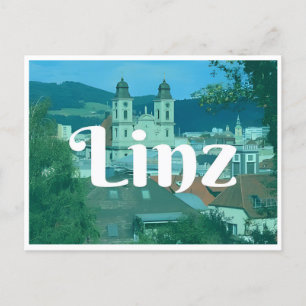 Linz Oostenrijk stad d'Autriche Reizen Briefkaart