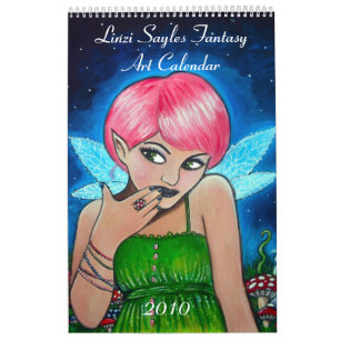 Linzi Sayles Fantasy Art Agenda 2010 Kalender