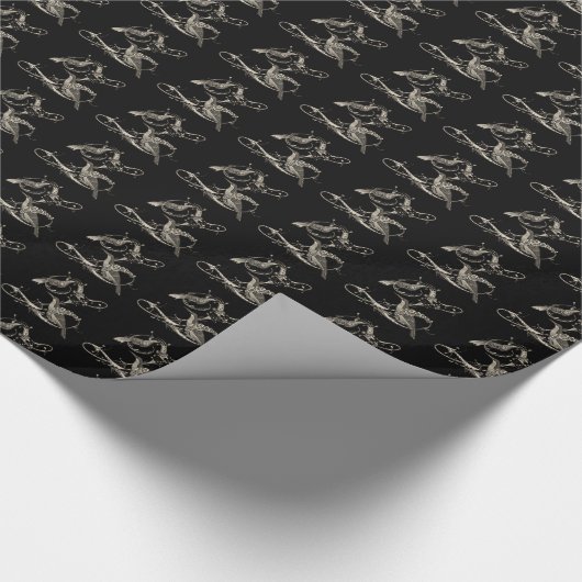 Liollo Vogel Patroon Wrapping Papier (Hoek)