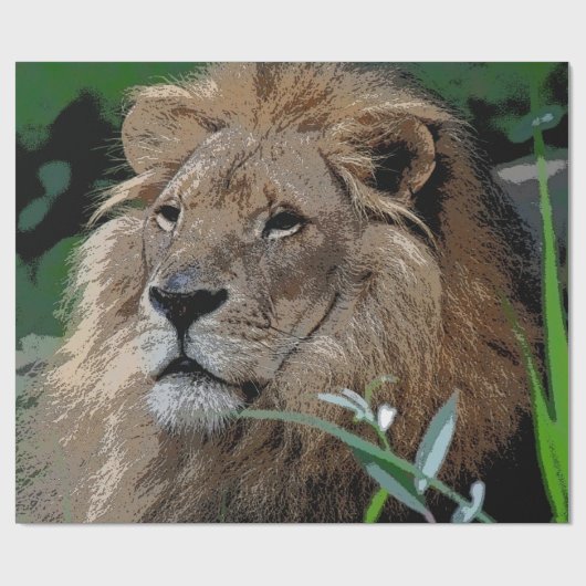 Lion20150805 Cadeaupapier (Vlak)