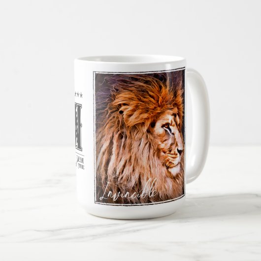 Lion マグカップ koffiemok (Voorkant rechts)