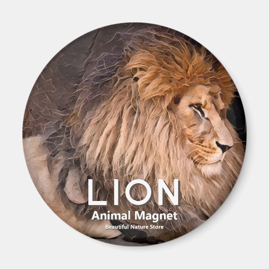 Lion マ グ ッ ト magneet (Voorkant)