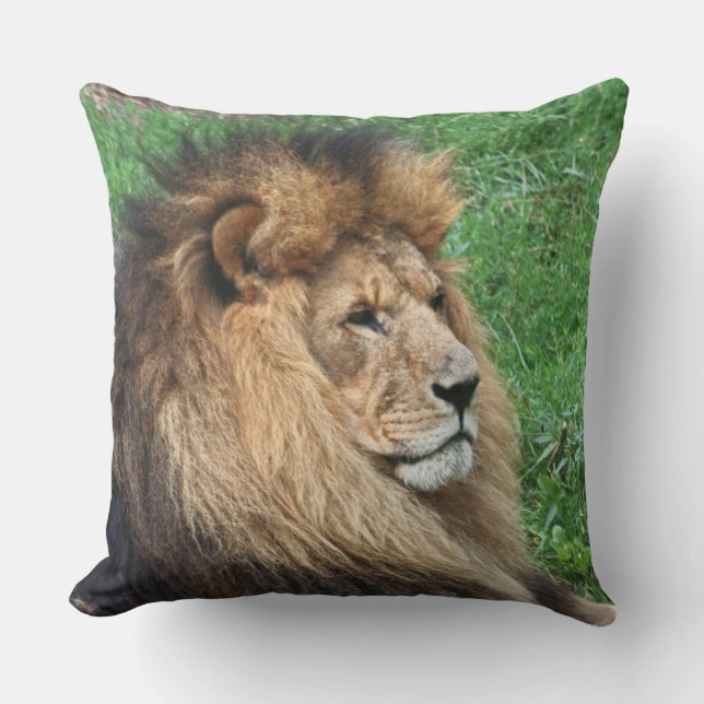 Lion 001 kussen (Voorkant)