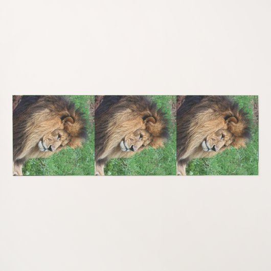 Lion 001 yogamat (Achterkant (horizontaal))