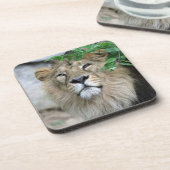 Lion 002 bier onderzetter (Linkerzijde)