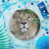 Lion 002 papieren bordje (Feest)