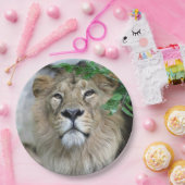 Lion 002 papieren bordje (Feest)