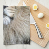 Lion 002 theedoek (Quarter Fold)