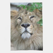 Lion 002 theedoek (Verticaal)