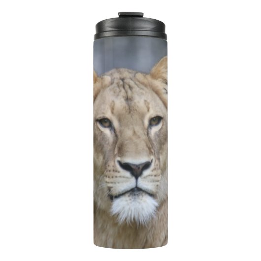 Lion 004 thermosbeker (Voorkant)