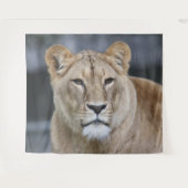 Lion 004 wandkleed (Voorkant (horizontaal))