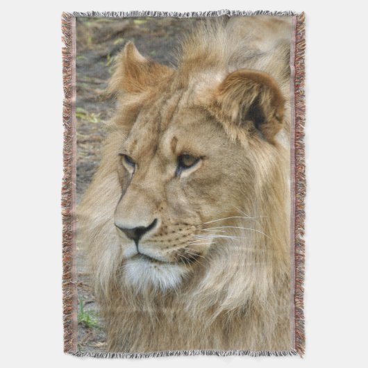 Lion 011 deken (Voorkant Verticaal)