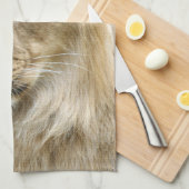 Lion 011 theedoek (Quarter Fold)