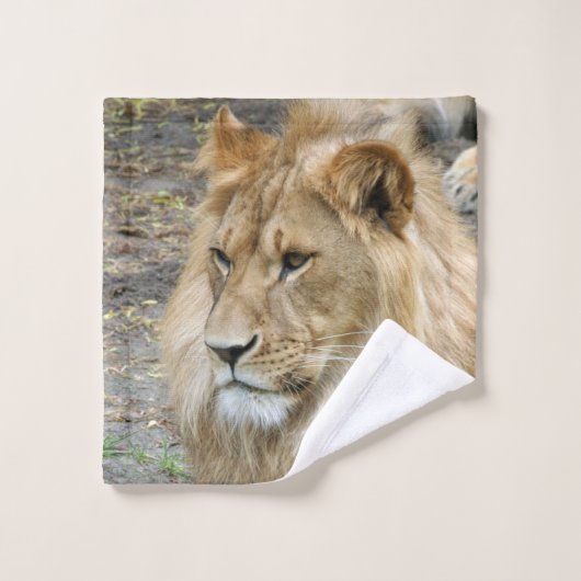 Lion 011 washandje (Wasdoekje)