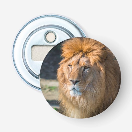Lion 013 button flesopener (Voorkant)