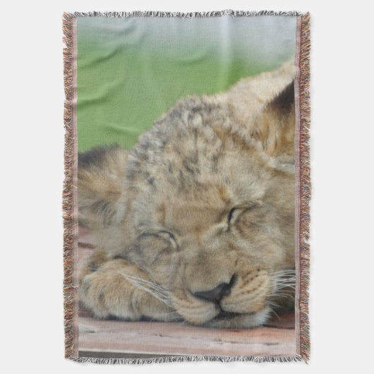 Lion 014 deken (Voorkant Verticaal)