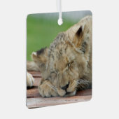 Lion 014 metalen ornament (Voorkant Rechts)
