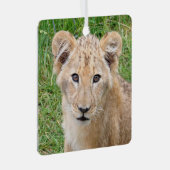 Lion 016 metalen ornament (Voorkant Rechts)