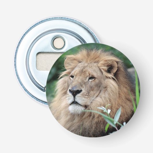 Lion 021 button flesopener (Voorkant)