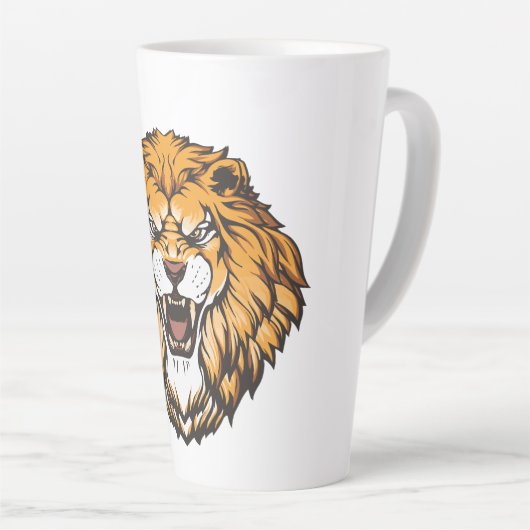 Lion 17oz Latte Mok (Rechterhoek)
