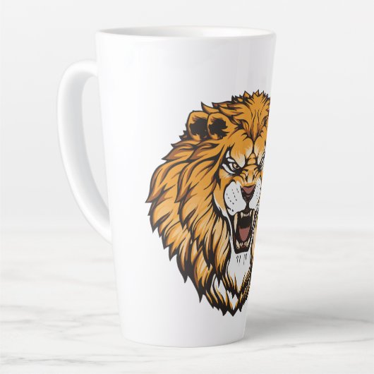 Lion 17oz Latte Mok (Linkerhoek)
