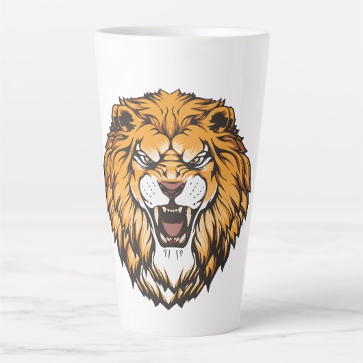 Lion 17oz Latte Mok (Voorkant)