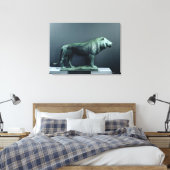 Lion, 1904 canvas afdruk (Insitu (Slaapkamer))