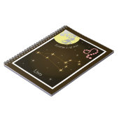 Lion 23 juillet au 22 août Notizheft Notitieboek (Linkerzijde)