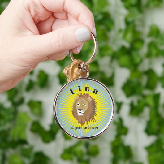 Lion 23 juillet au 22 août Porte-clés Sleutelhanger (Hand)
