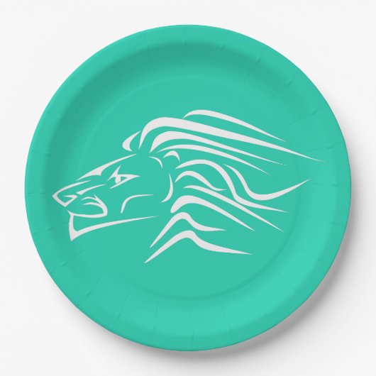 Lion 2 - papieren bordje (Voorkant)