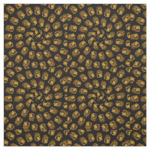 Lion Abstracte Art Stof