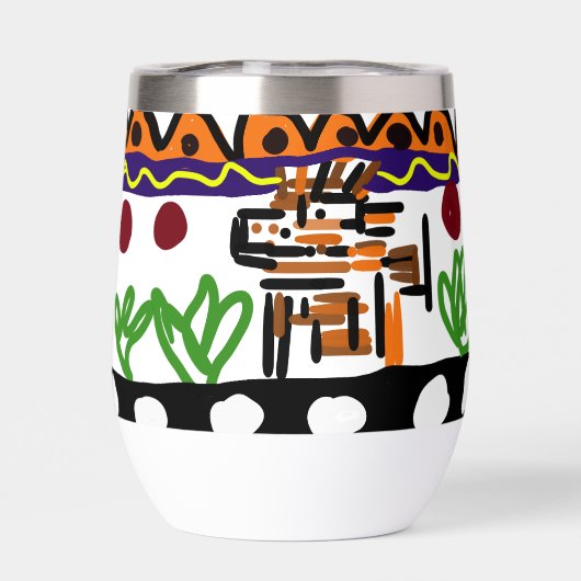 Lion achterste kunst (Achterkant)