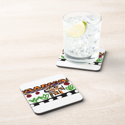 Lion achterste kunst bier onderzetter (Rechterzijde)