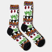 Lion achterste kunst sokken (Rechts)