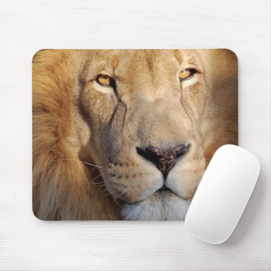 Lion Afbeeldingen Muismat (Met muis)