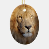 Lion Afbeeldingen Ornament (Achterkant)