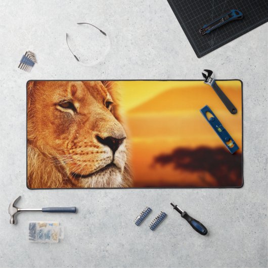 Lion African Day Bureaumat (Werkstation)