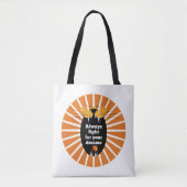 Lion - Altijd vechten voor je dromen Tote Bag (Voorkant)