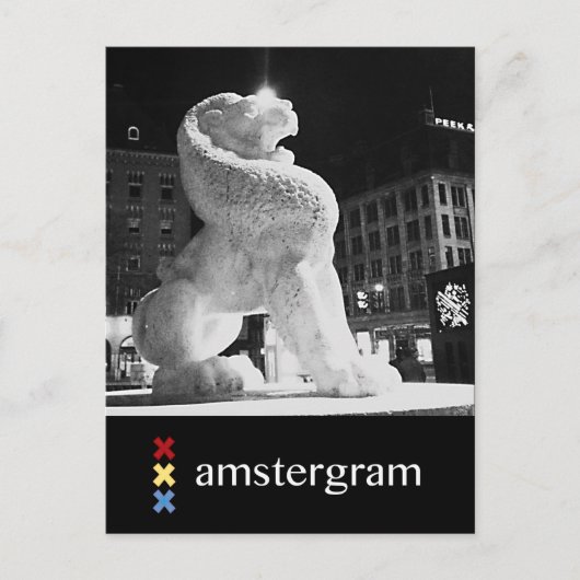 Lion Amsterdam Briefkaart (Voorkant)