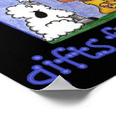 Lion and Lamb catch falling stars Poster (Hoek)