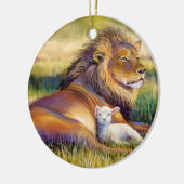 Lion and Lamb Ornament (Links)