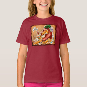 Lion and Lamb Peace beroemd gemaakt door Jeff Will T-shirt
