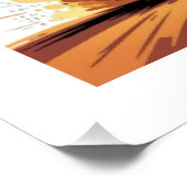 Lion and Llama Dash Perfect Poster (Hoek)