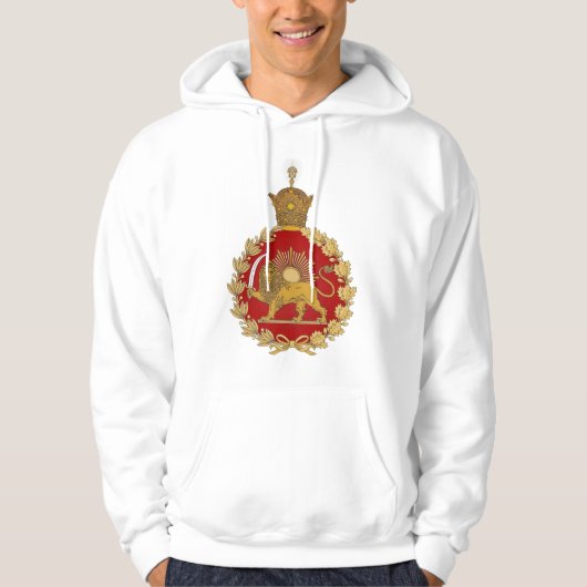 Lion and Sun Emblem – A Royal Persian Legacy Hoodie (Voorkant)